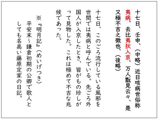 史料12 『明月記』貞永2年2月17日条